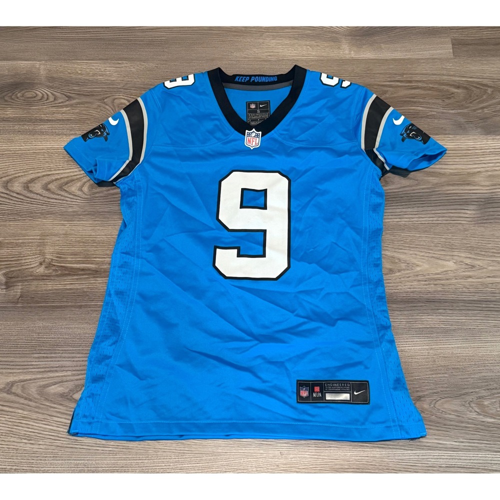 Nike NFL Carolina Panthers Bryce Young #9 Jersey Blue Women's size Small